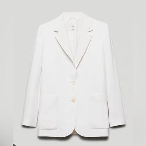 Aritzia Wilfred Sorrento Blazer light birch